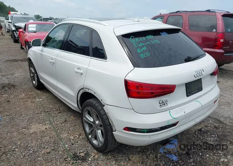 2017 Audi Q3 2.0T Premium from USA, damaged, VIN WA1HCCFS3HR010527